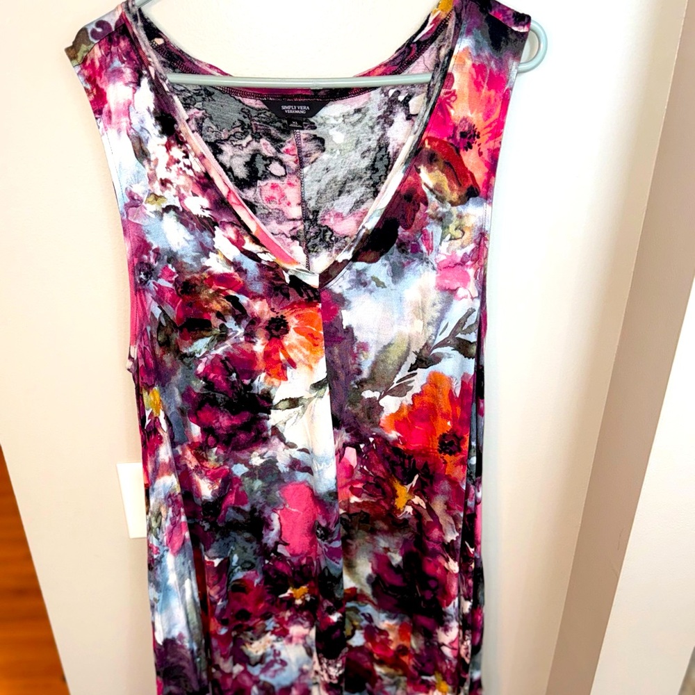NICE LIKE NEW CONDITION, SIMPLY VERA VERAWANG DRESS, xl